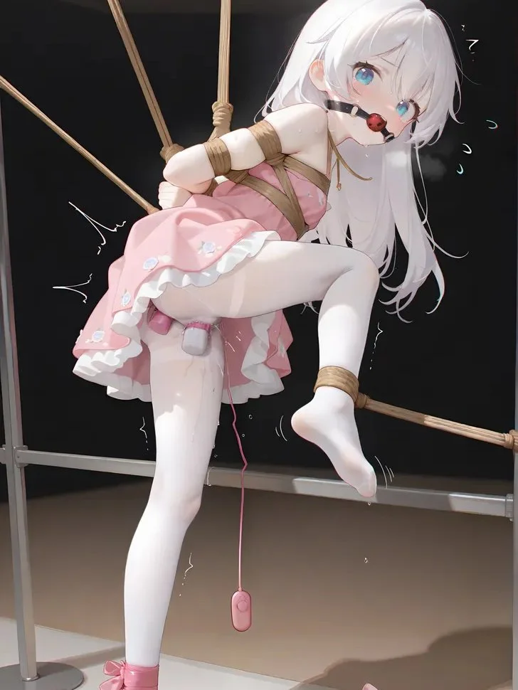 捡到自缚的白毛小lo娘 封面
